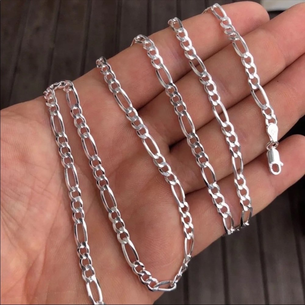 18 in stains less steel necklace